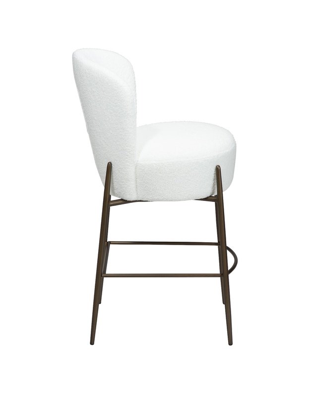 ORBIT bar stool | snow RPES boucle 