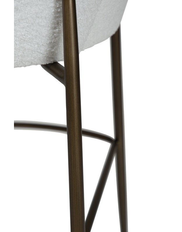 ORBIT bar stool | snow RPES boucle 