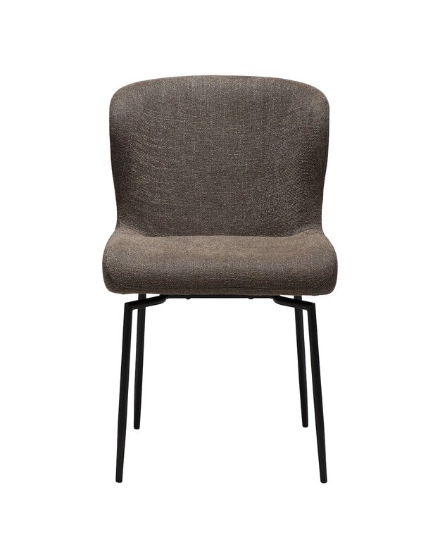 GLAM SWIVEL chair | major brown boucle