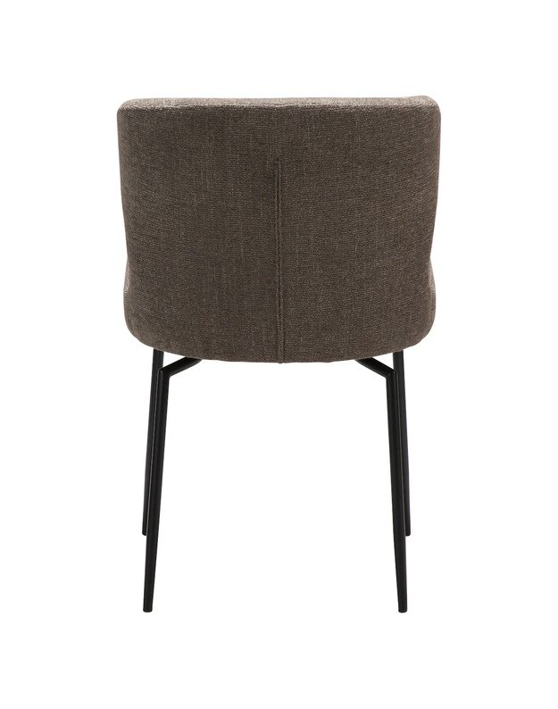 GLAM SWIVEL chair | major brown boucle