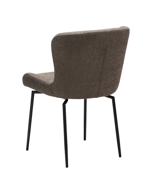 GLAM SWIVEL chair | major brown boucle