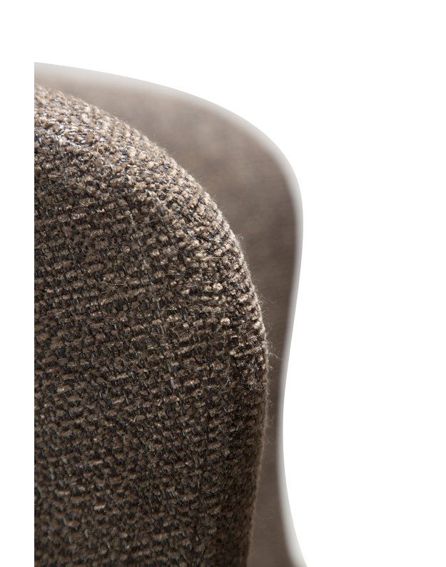 GLAM SWIVEL chair | major brown boucle