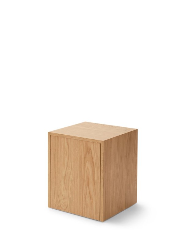 SIDE TABLE MASS with drawer | Natural oak