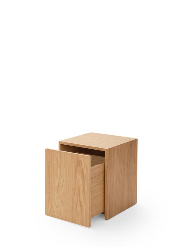 SIDE TABLE MASS with drawer | Natural oak