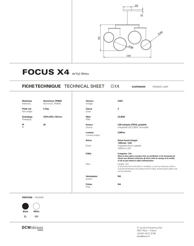 ŠVIESTUVAS FOCUS 4 | +spalvos