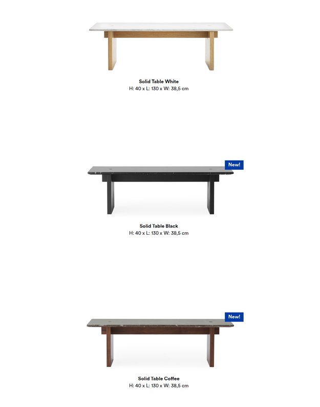 SOLID TABLE | +colours