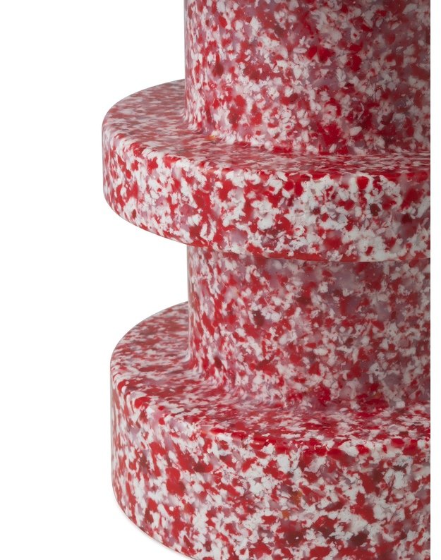 BIT STACK RED STOOL 