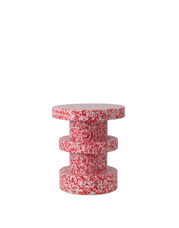 BIT STACK RED STOOL 