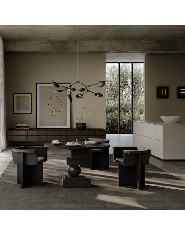 DROP CHANDELIER BRONZE MINI 2