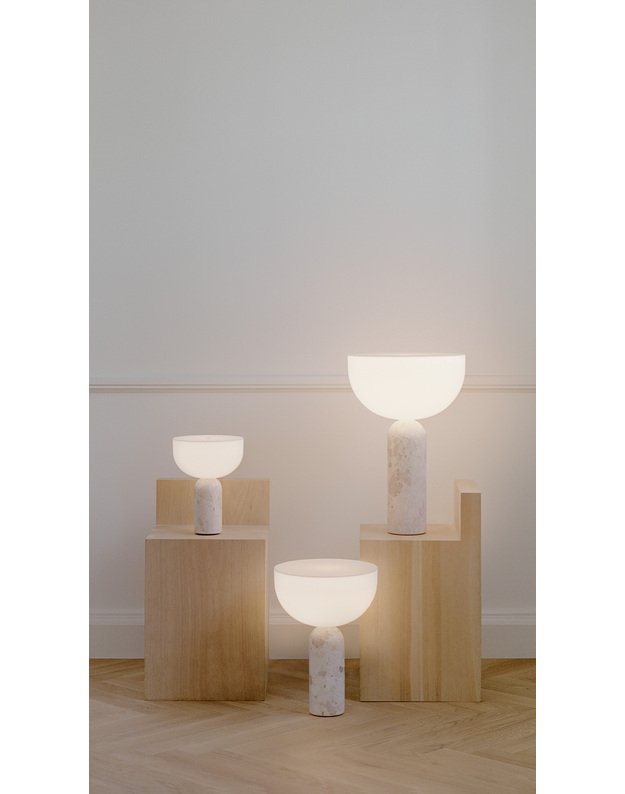 PORTABLE TABLE LAMP KIZU | kunis breccia marble 