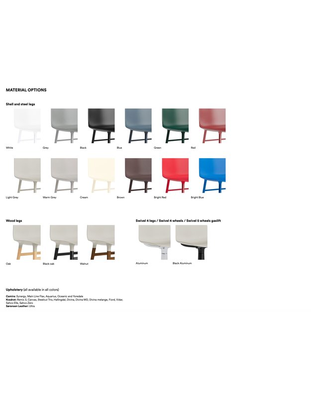 FORM BAR CHAIR LOW WOOD UPHOLSTERY | +colours