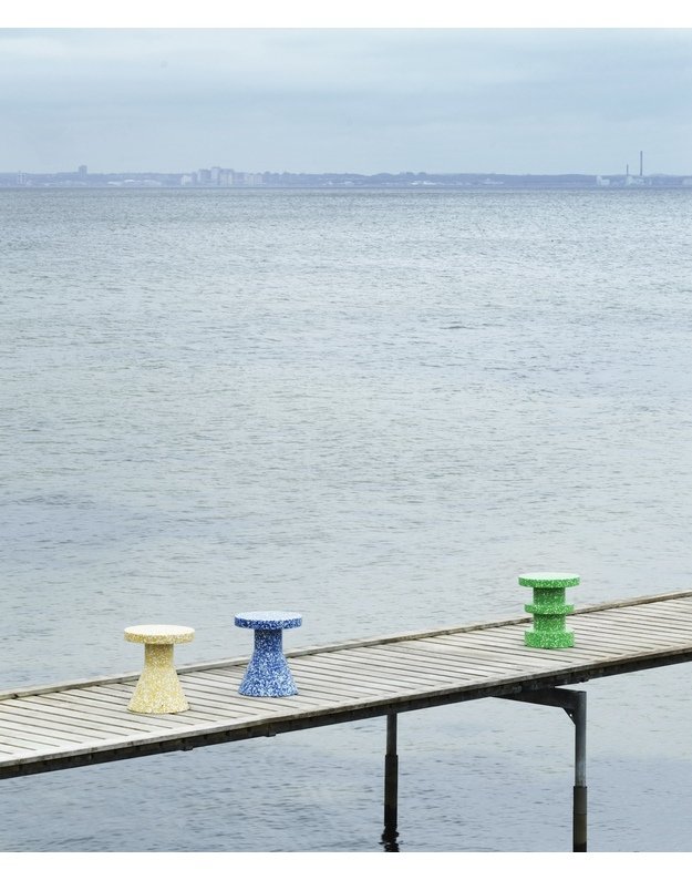 BIT STACK GREEN STOOL  6