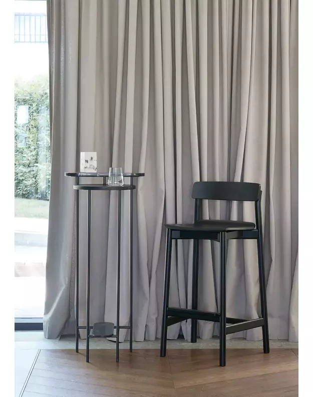 ARCHE BAR STOOL | Black oak 4