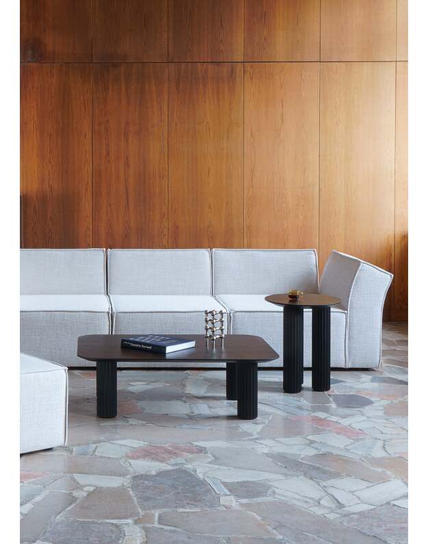 FILAR LOW COFFEE TABLE | Black ash 1