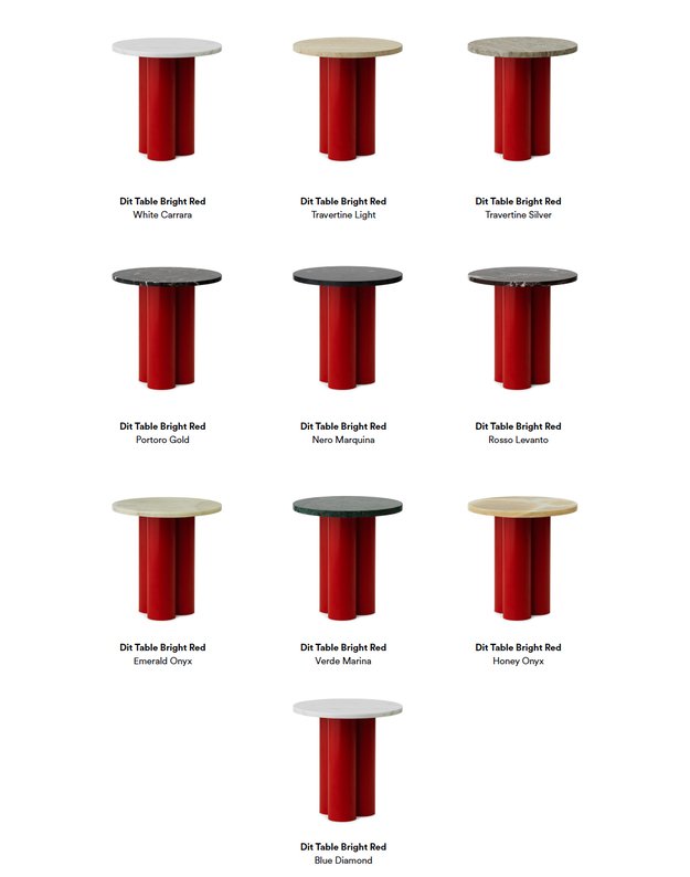 STALIUKAS DIT BRIGHT RED | +spalvos  4