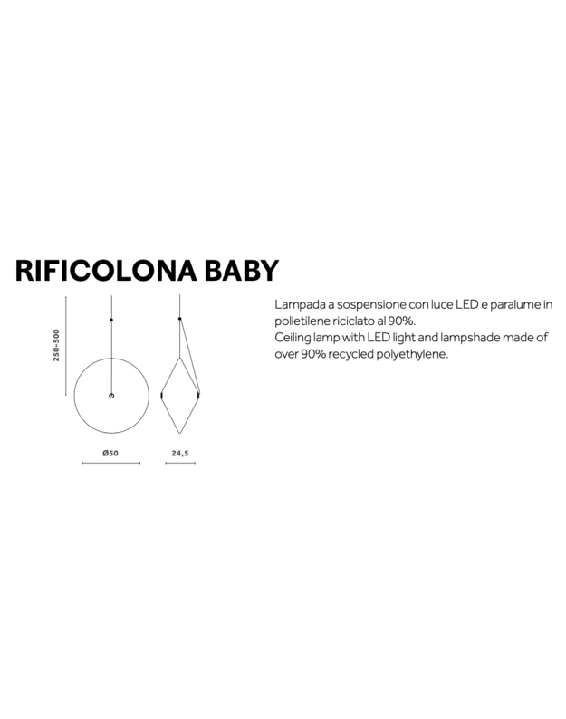 RIFICOLONA PENDANT LAMP 11