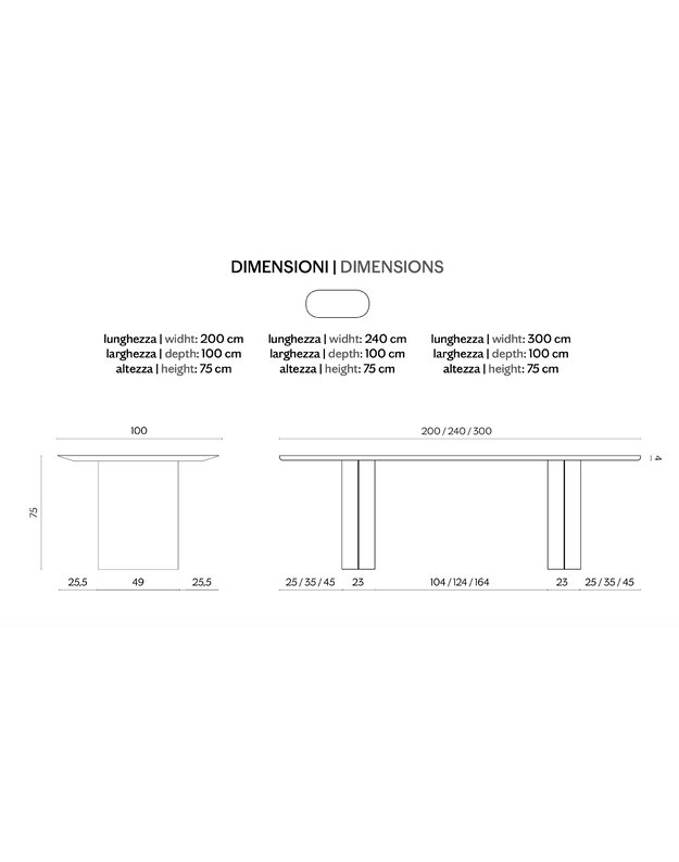PLAUTO TABLE | +sizes 7