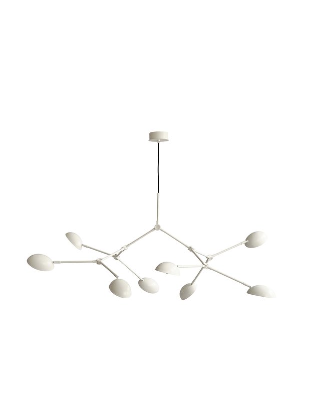 DROP CHANDELIER WHITE 