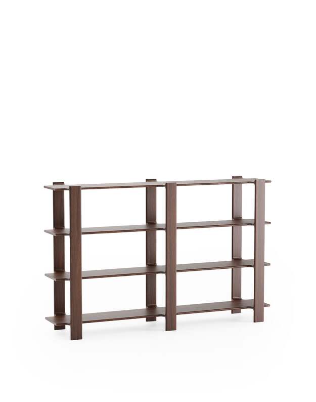 LIGO DUO 4 BOOKCASE | +colours 10