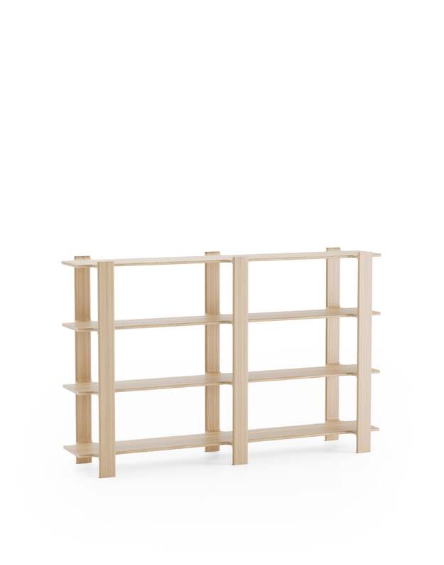 LIGO DUO 4 BOOKCASE | +colours 13