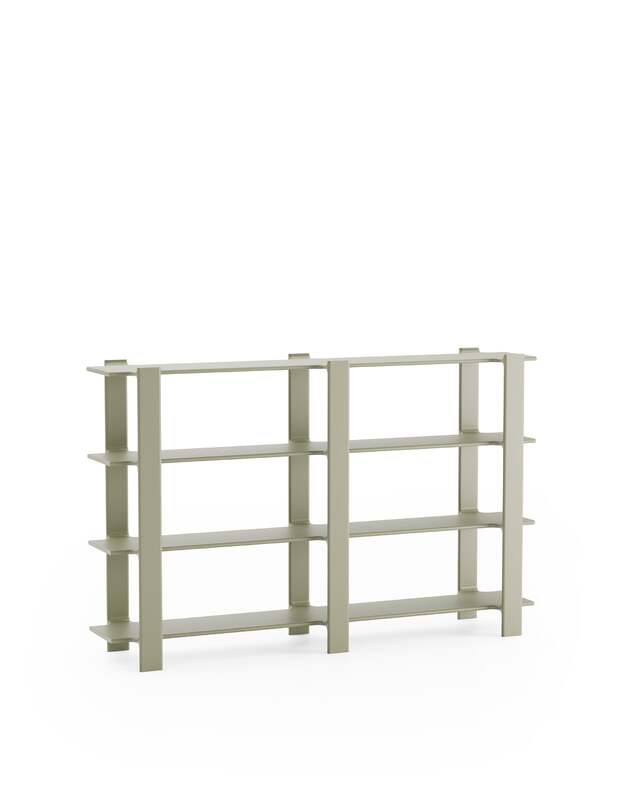LIGO DUO 4 BOOKCASE | +colours 14