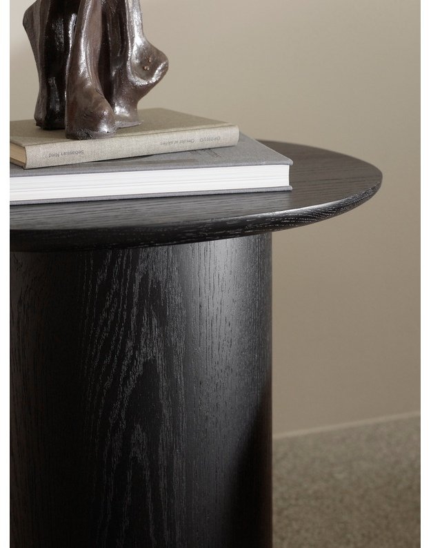 SIDE TABLE KIN HIGH | Black oak 2