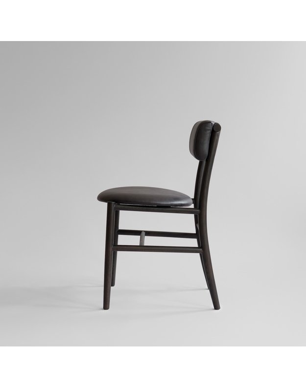 NAMA DINING CHAIR | Aniline Leather Black 5