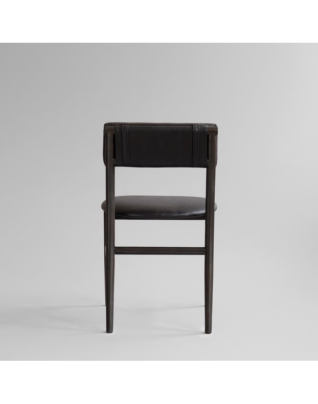 NAMA DINING CHAIR | Aniline Leather Black 7