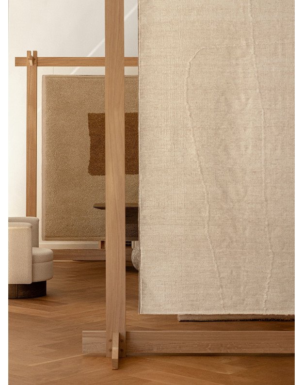 FLOW SHEN rug | Beige 3
