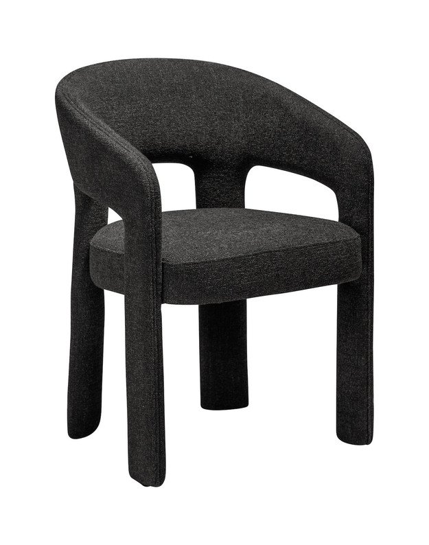 SPLENDOR kėdė | Raven black boucle