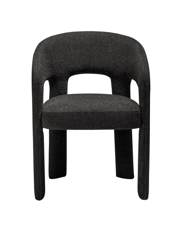 SPLENDOR kėdė | Raven black boucle 1