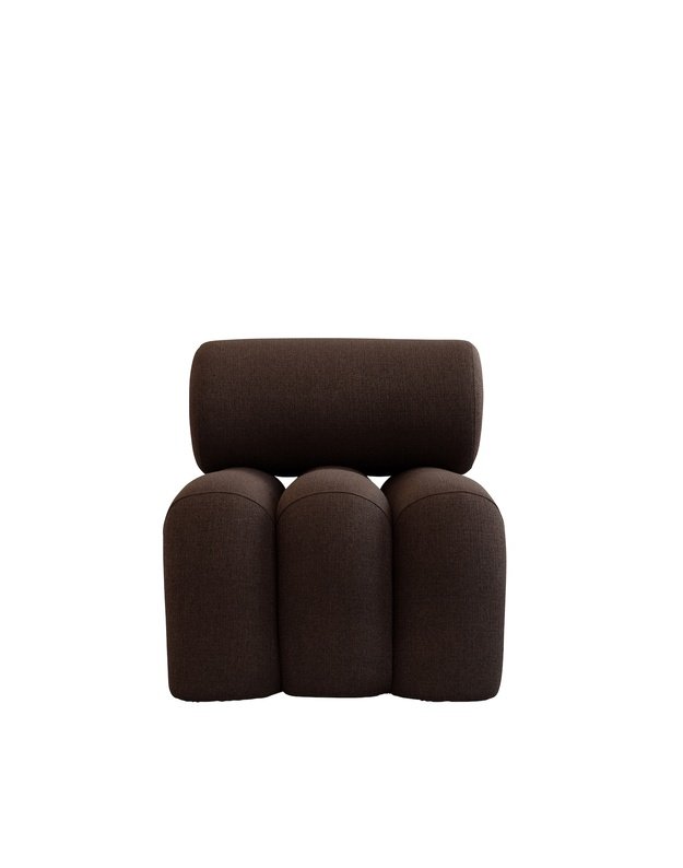 KRĖSLAS FOKU | Dark brown