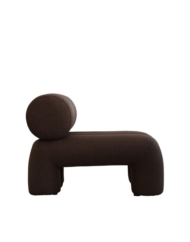 KRĖSLAS FOKU | Dark brown