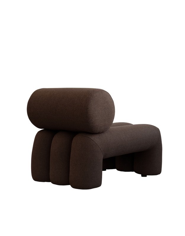 KRĖSLAS FOKU | Dark brown