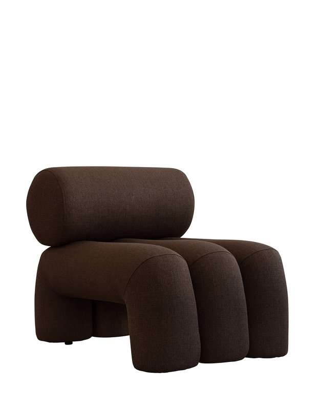KRĖSLAS FOKU | Dark brown