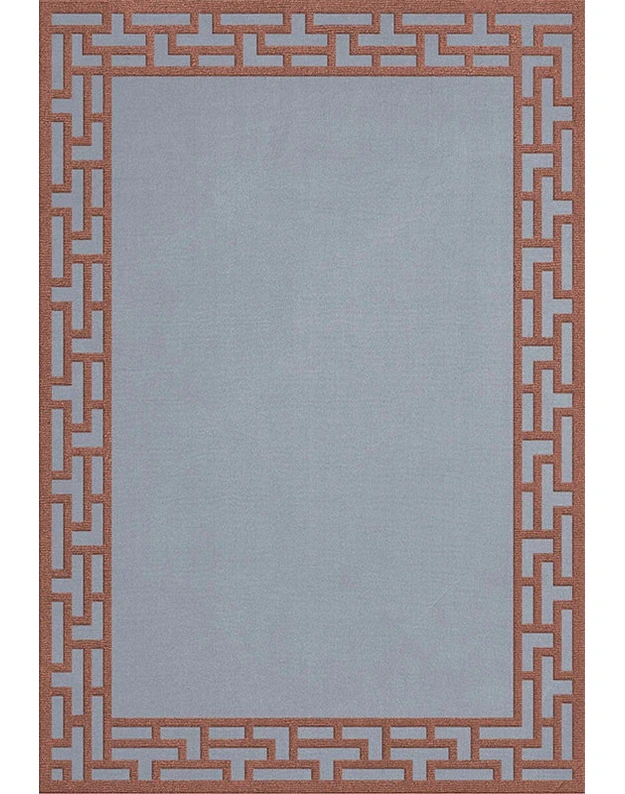 ALICE CRAWLEY INDOCINE BLUE RUST kilimas