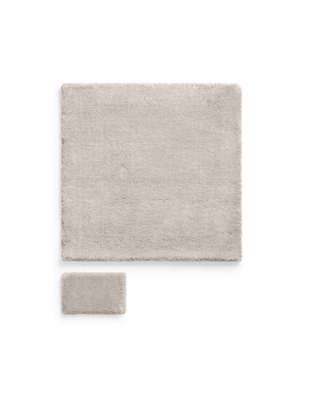 SOLID WOOL OATMEAL kilimas