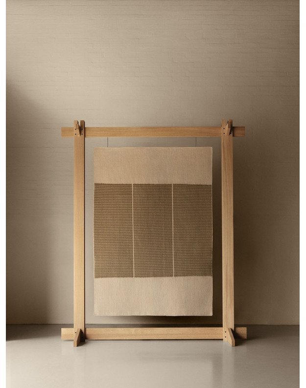 POETIC GRID rug | Moss