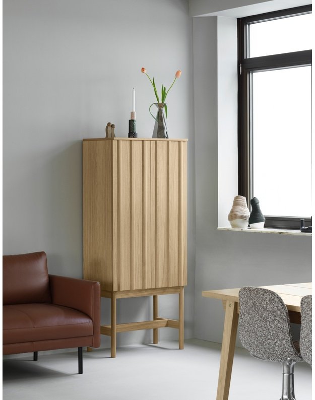RIB CABINET HIGH | Oak