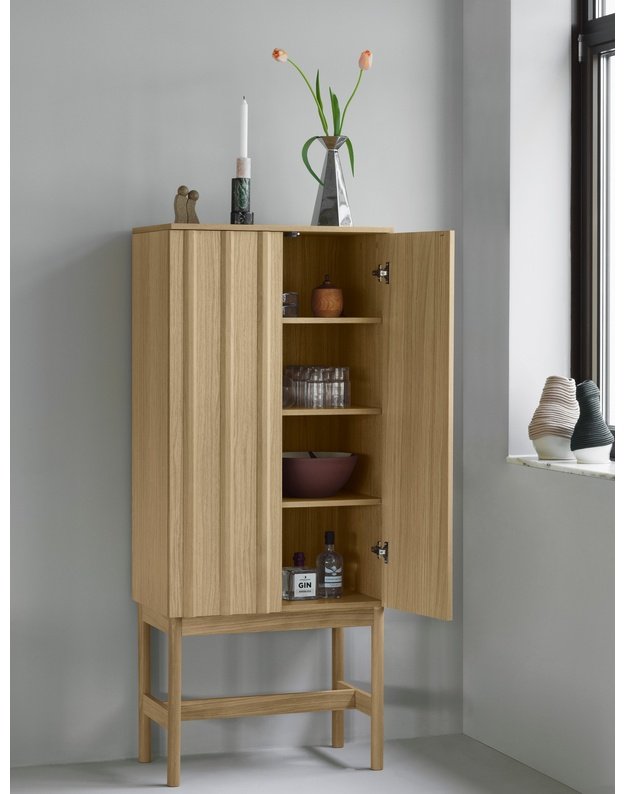 RIB CABINET HIGH | Oak