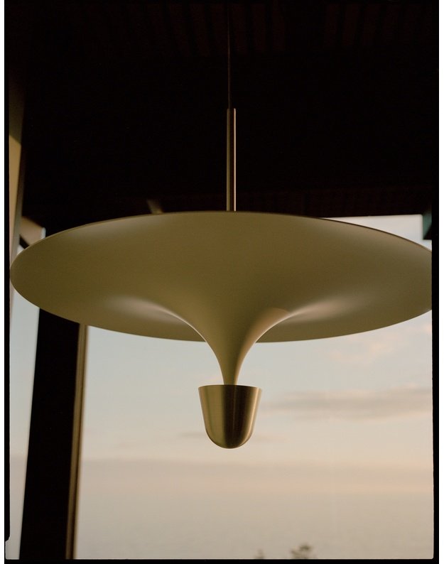 ŠVIESTUVAS KANTARELL D60cm | Nickel