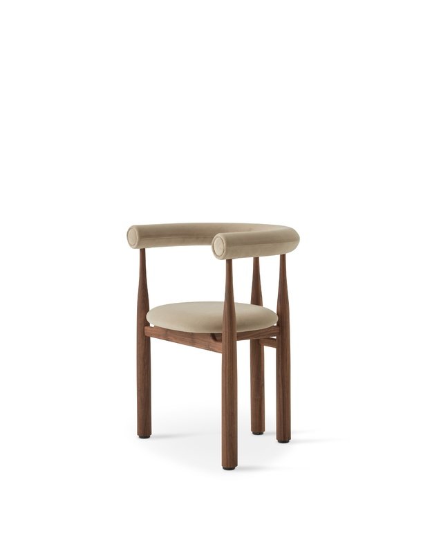 BUKOWSKI kėdė | walnut | +spalvos 