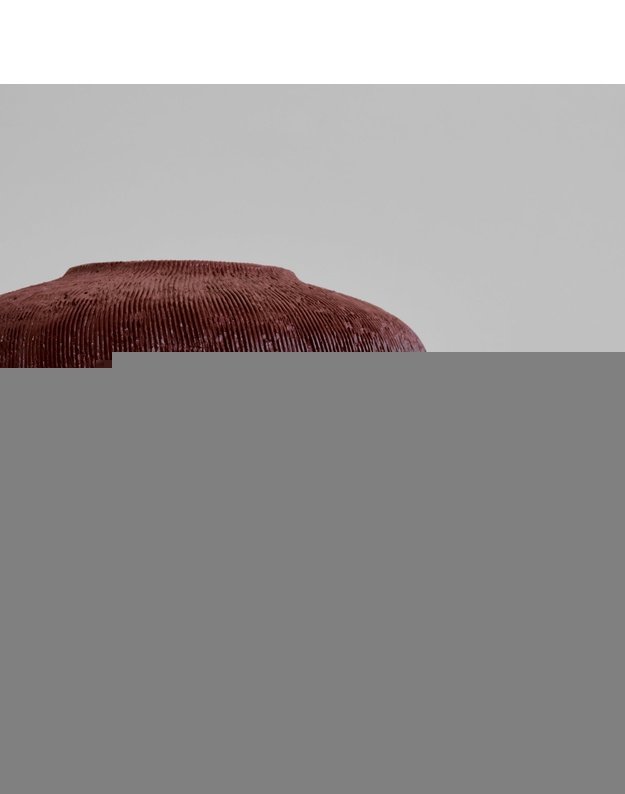 VAZA SUNAO PETIT | Carved Ruby