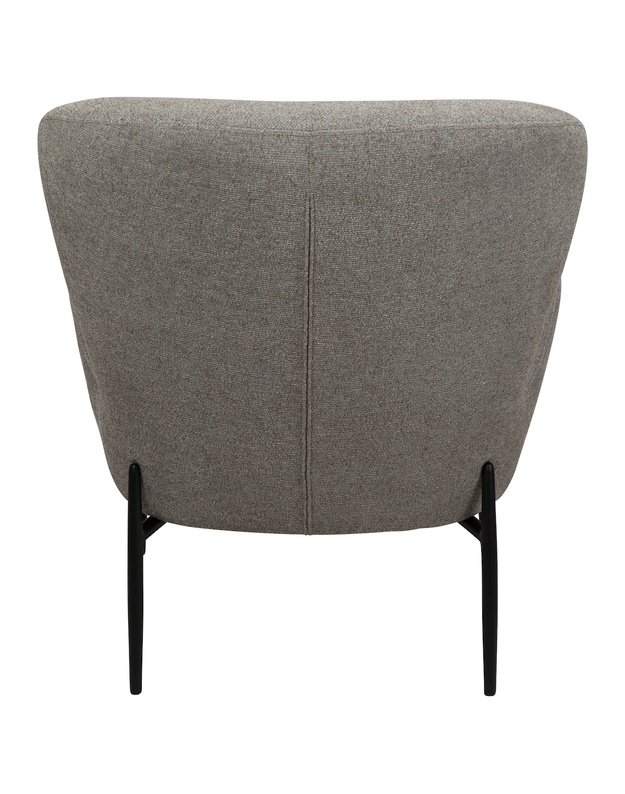 GLAM low lounge chair | pebble earth boucle