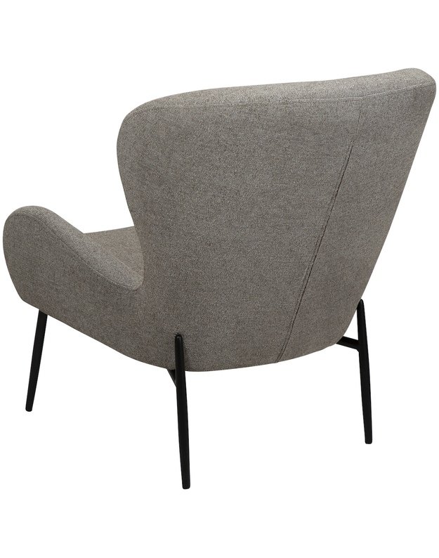 GLAM low lounge chair | pebble earth boucle