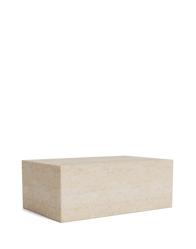 CUBISM COFFEE TABLE large | travertine