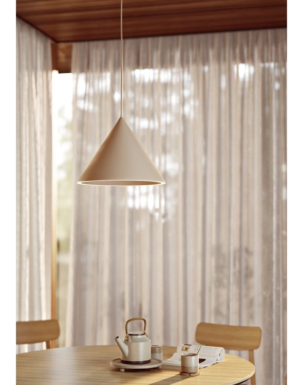 ANNULAR BEIGE PENDANT LAMP | +sizes