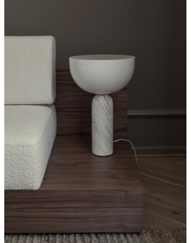 TABLE LAMP KIZU | white marble 