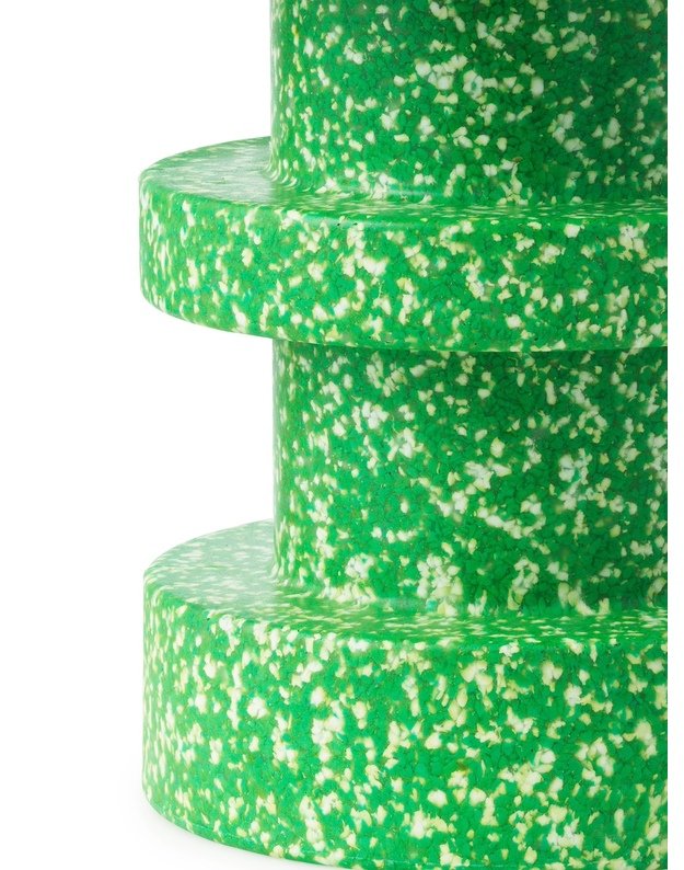 BIT STACK GREEN STOOL 