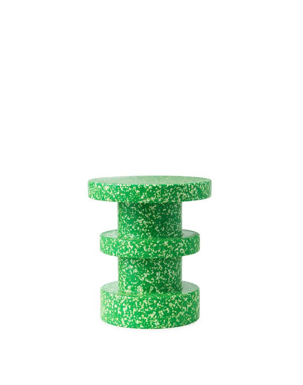 BIT STACK GREEN STOOL 